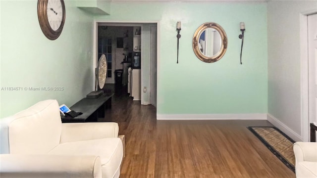 841 NE 139th St, North Miami, FL 33161 - sitting room with wood finished floors and baseboards