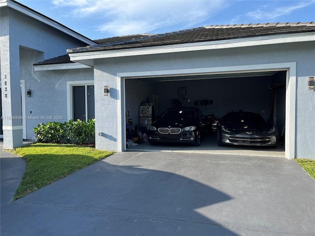 3838 NW 5th Ct, Lauderhill, FL 33311 - garage featuring concrete driveway
