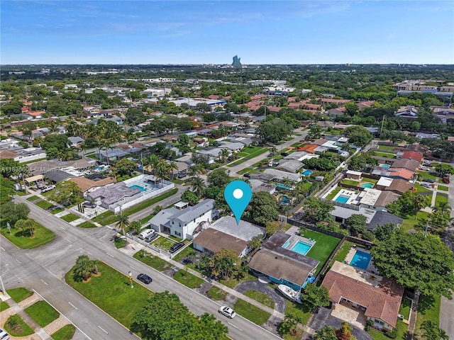 4721 W Park Rd, Hollywood, FL 33021 - aerial view of property's location featuring nearby suburban area
