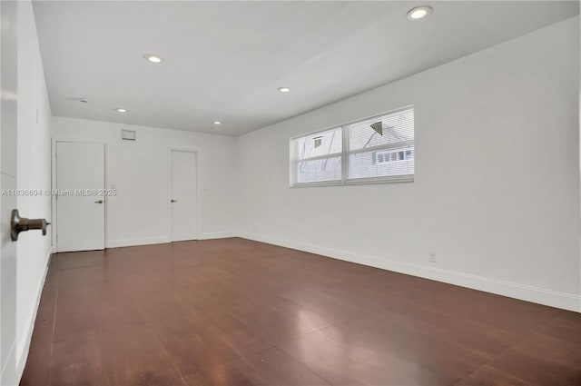 4721 W Park Rd, Hollywood, FL 33021 - empty room with recessed lighting and baseboards