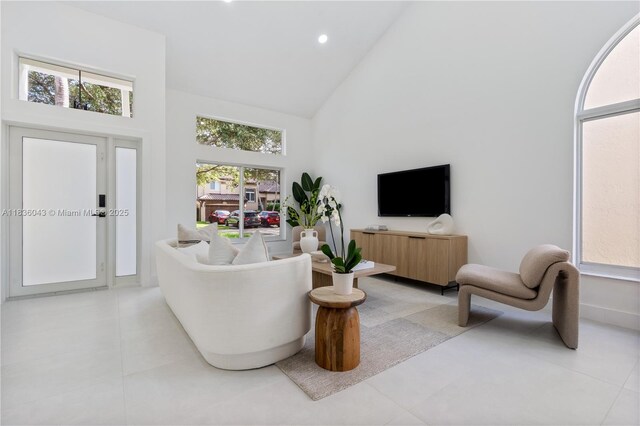 10204 Caracas St, Cooper City, FL 33026 - empty room with lofted ceiling and recessed lighting