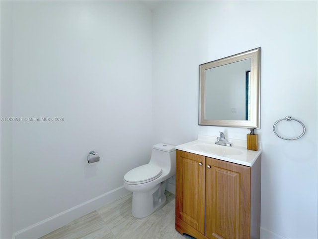 7970 SW 26th St, Miami, FL 33155 - half bath with vanity and toilet