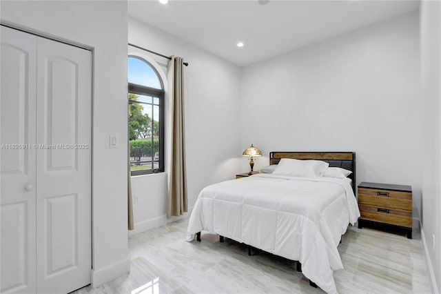 7970 SW 26th St, Miami, FL 33155 - bedroom with baseboards and recessed lighting