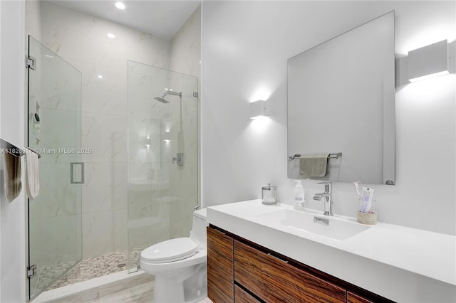 7970 SW 26th St, Miami, FL 33155 - full bathroom with vanity and a stall shower