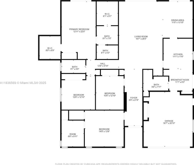 4808 Mango Dr, Tamarac, FL 33319 - view of home floor plan
