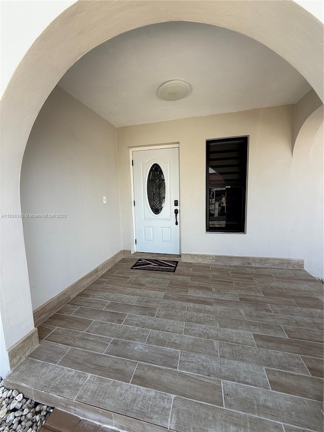 1061 NW 128th Ave, Miami, FL 33182 - property entrance with stucco siding