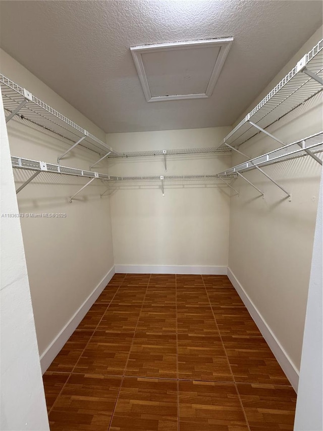 1061 NW 128th Ave, Miami, FL 33182 - walk in closet with attic access and wood finished floors
