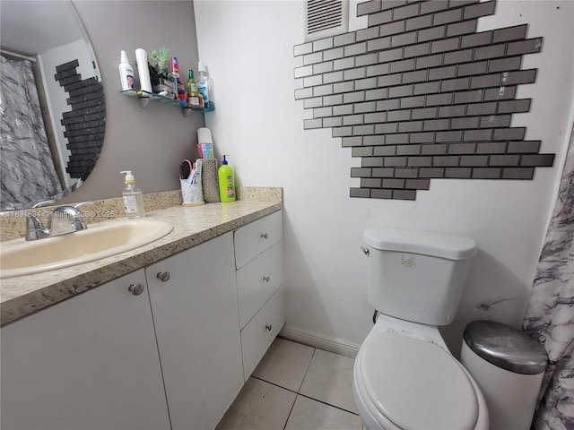 1796 NW 55th Ave Unit 103, Lauderhill, FL 33313 - bathroom with vanity and tile patterned floors