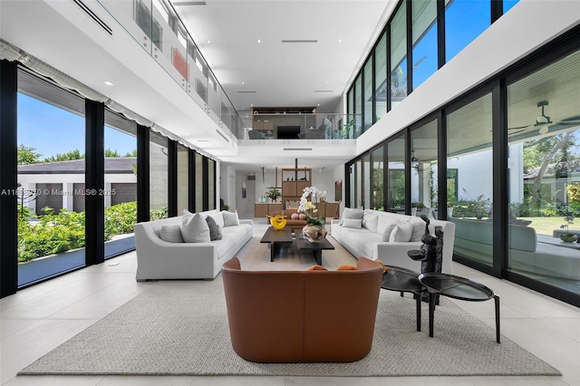 8875 SW 61st Ct, Pinecrest, FL 33156 - community lobby with a high ceiling