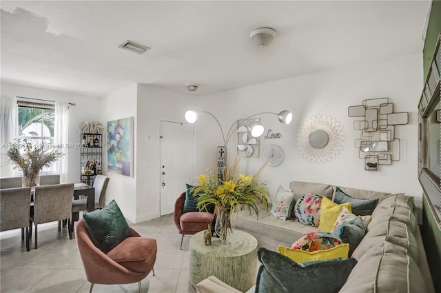 4292 SW 156th Ave Unit 154, Miramar, FL 33027 - living room with light tile patterned floors