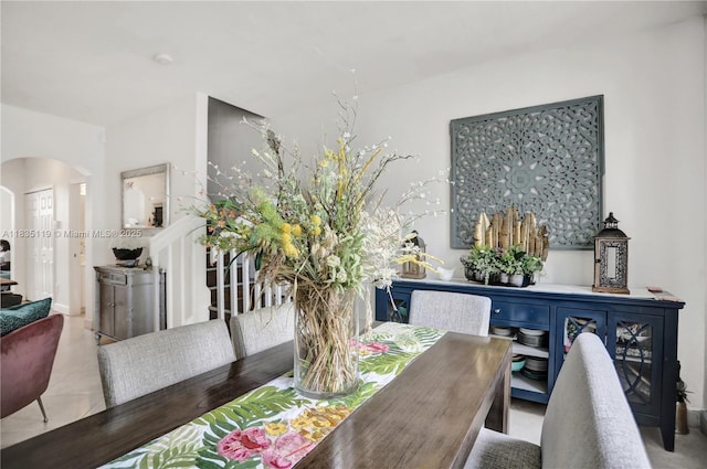 4292 SW 156th Ave Unit 154, Miramar, FL 33027 - dining area featuring arched walkways