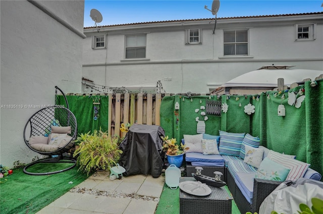 4292 SW 156th Ave Unit 154, Miramar, FL 33027 - view of patio featuring outdoor lounge area