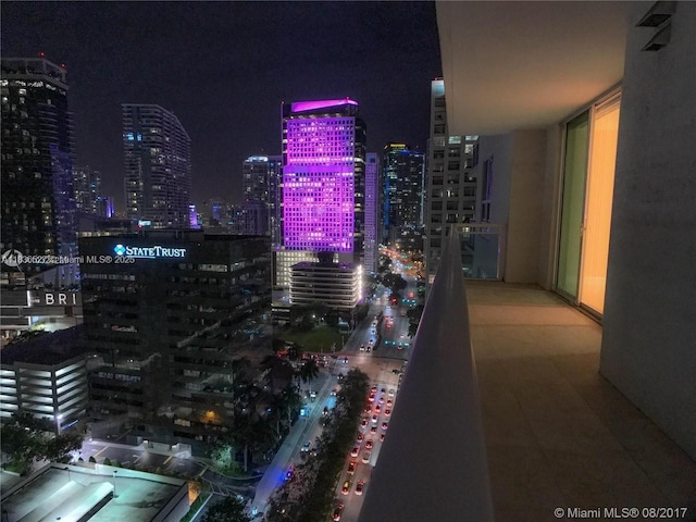 951 Brickell Ave Unit 2405, Miami, FL 33131 - city view with a view of city lights
