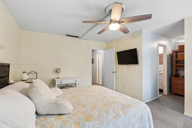 3300 Atlanta St, Hollywood, FL 33021 - carpeted bedroom featuring ceiling fan and baseboards