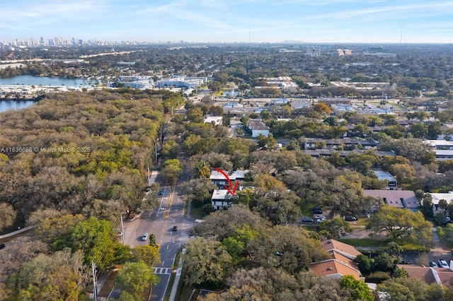 3300 Atlanta St, Hollywood, FL 33021 - aerial view of property and surrounding area featuring a large body of water