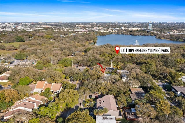 3300 Atlanta St, Hollywood, FL 33021 - aerial overview of property's location featuring a nearby body of water and nearby suburban area