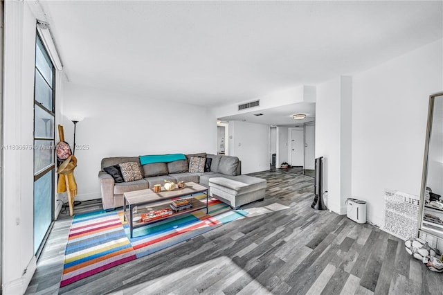 3401 N Country Club Dr Unit 308, Aventura, FL 33180 - living area featuring wood finished floors