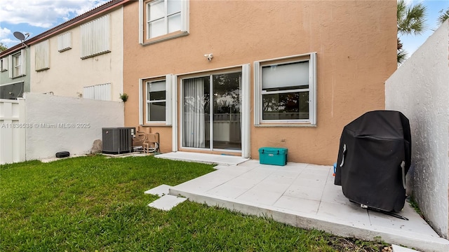15107 NW 8th St, Pembroke Pines, FL 33028 - back of property featuring stucco siding and a patio
