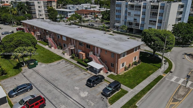 3600 SW 9th Ter Unit 1B, Miami, FL 33135 - bird's eye view of apartment complex / building
