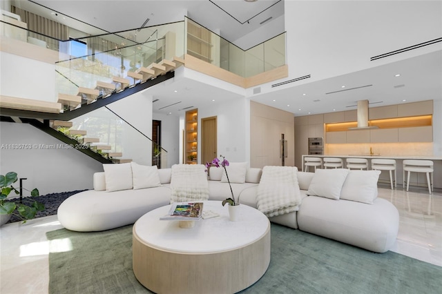1351 SW 16th St, Miami, FL 33145 - building lobby with a high ceiling