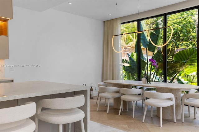 1351 SW 16th St, Miami, FL 33145 - dining area featuring recessed lighting