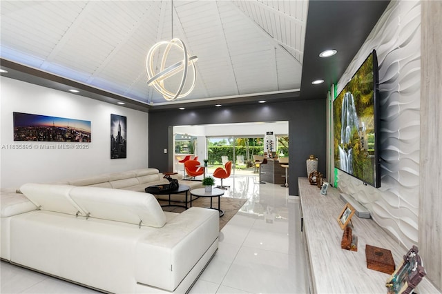 5712 White Hickory Cir, Tamarac, FL 33319 - common area with vaulted ceiling