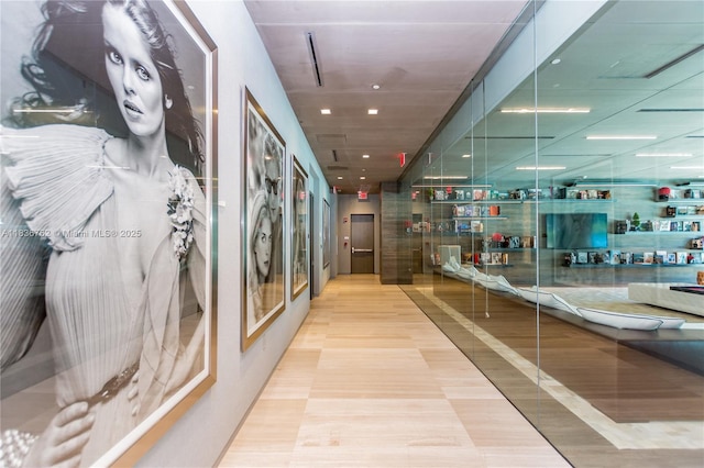 1080 Brickell Ave Unit 1708, Miami, FL 33131 - corridor with recessed lighting