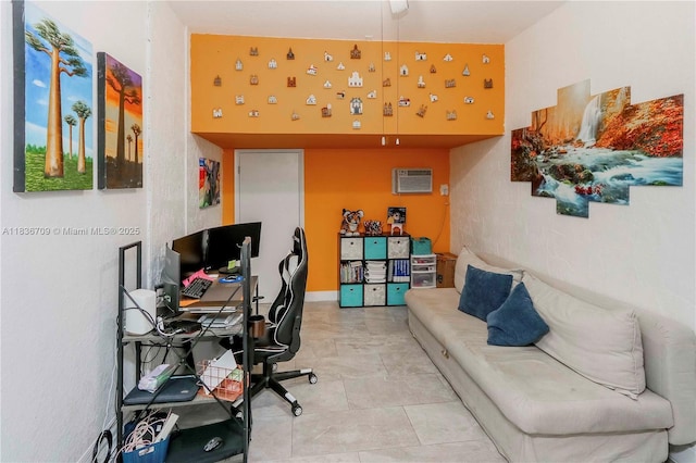 12548 SW 126th Ave, Miami, FL 33186 - office area with a wall mounted AC