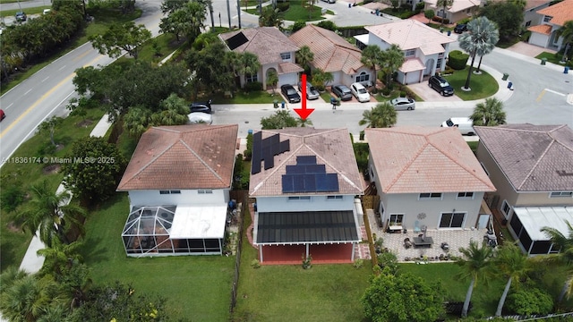 628 Turtle Run, Weston, FL 33326 - aerial perspective of suburban area