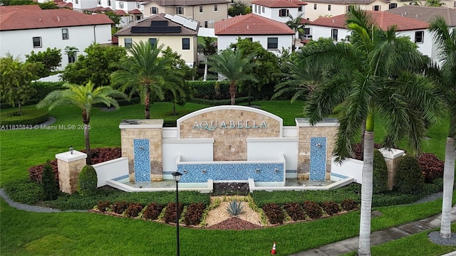 3482 114th Ter, Hialeah, FL 33018 - community / neighborhood sign with a residential view and a lawn