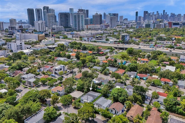 120 NW 41st St, Miami, FL 33127 - aerial view of skyline