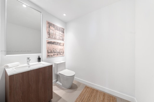 500 Alton Rd Unit 4004, Miami Beach, FL 33139 - bathroom featuring vanity and recessed lighting
