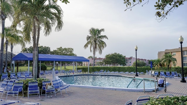 2780 N Pine Island Rd Unit 211, Sunrise, FL 33322 - community pool featuring a gazebo