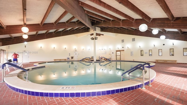 2780 N Pine Island Rd Unit 211, Sunrise, FL 33322 - view of pool featuring a jacuzzi