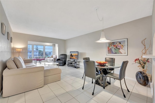 4805 NW 35th St Unit 603, Lauderdale Lakes, FL 33319 - dining room featuring tile patterned floors