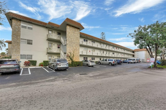 4805 NW 35th St Unit 603, Lauderdale Lakes, FL 33319 - view of property with uncovered parking
