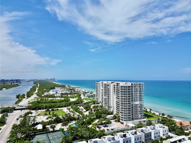 6051 N Ocean Dr Unit 404, Hollywood, FL 33019 - drone / aerial view of a nearby body of water
