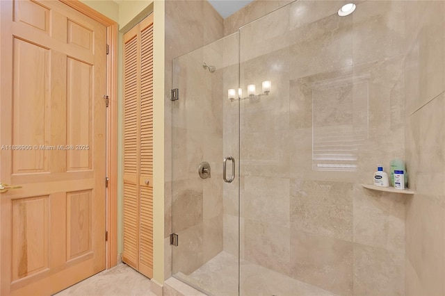 1910 Preston Trl, Coral Springs, FL 33071 - bathroom featuring a closet and a stall shower