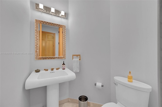 1910 Preston Trl, Coral Springs, FL 33071 - half bath with toilet and baseboards