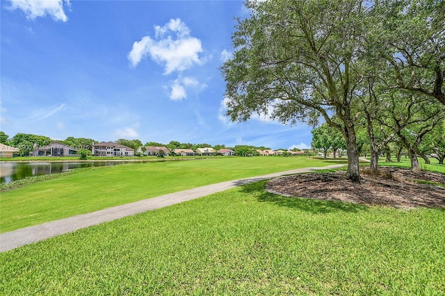 1910 Preston Trl, Coral Springs, FL 33071 - view of home's community with a water view, a lawn, a residential view, and golf course view