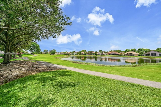1910 Preston Trl, Coral Springs, FL 33071 - view of home's community with a water view and a lawn