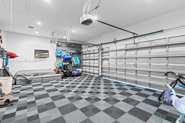 5920 NW 54th Cir, Coral Springs, FL 33067 - garage featuring recessed lighting and a garage door opener