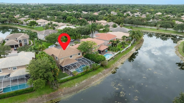 5920 NW 54th Cir, Coral Springs, FL 33067 - aerial view of residential area with a large body of water