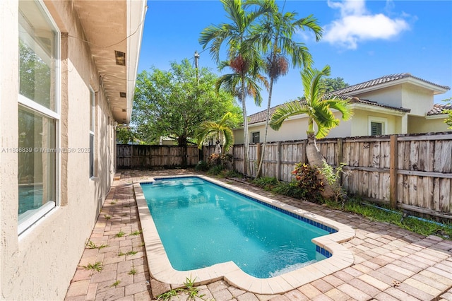 955 S 26th Ave, Hollywood, FL 33020 - view of pool with a fenced backyard and a patio area