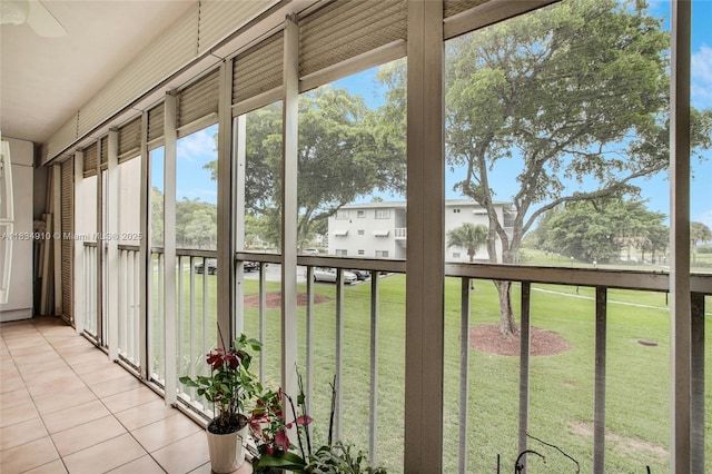 5100 Washington St Unit 211, Hollywood, FL 33021 - view of unfurnished sunroom