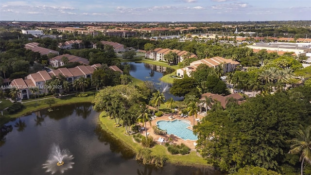12136 Saint Andrews Pl Unit 204, Miramar, FL 33025 - aerial overview of property's location featuring a nearby body of water and a pool