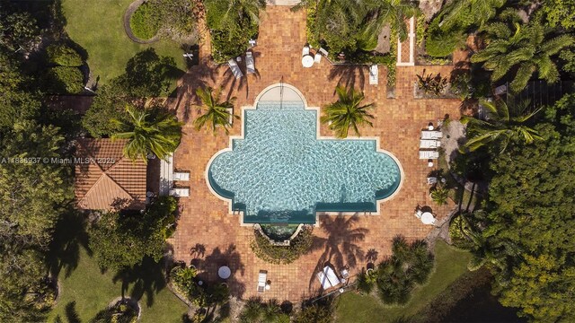 12136 Saint Andrews Pl Unit 204, Miramar, FL 33025 - aerial overview of property's location featuring a pool