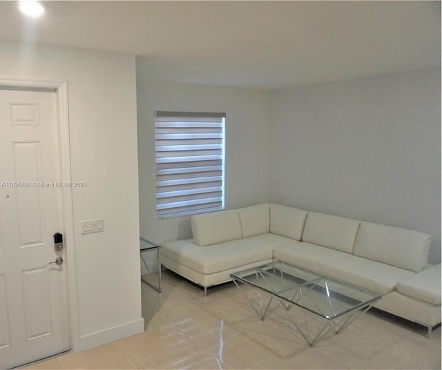 10498 W 33rd Way, Hialeah, FL 33018 - living room featuring baseboards