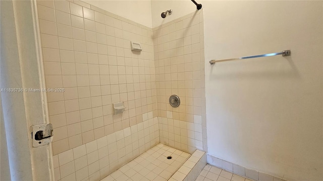 9277 SW 138th Pl Unit 9277, Miami, FL 33186 - bathroom with tiled shower and tile patterned floors