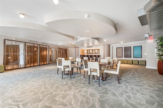 2681 N Flamingo Rd Unit 2708S, Sunrise, FL 33323 - view of carpeted dining space